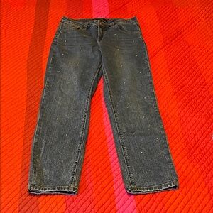 Women's Bedazzled  Straight Leg Jeans